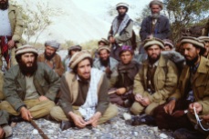 Dr. Husain (at left) and Ahmad Shah Massoud (second from left) had joined up to unify mujahideen in the North, with a goal of stretching far beyond the Panjshir Valley.